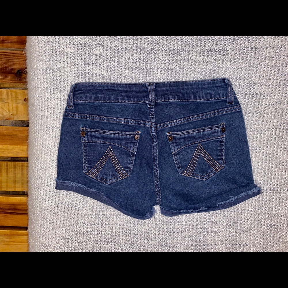 Cutoff Denim Shorts